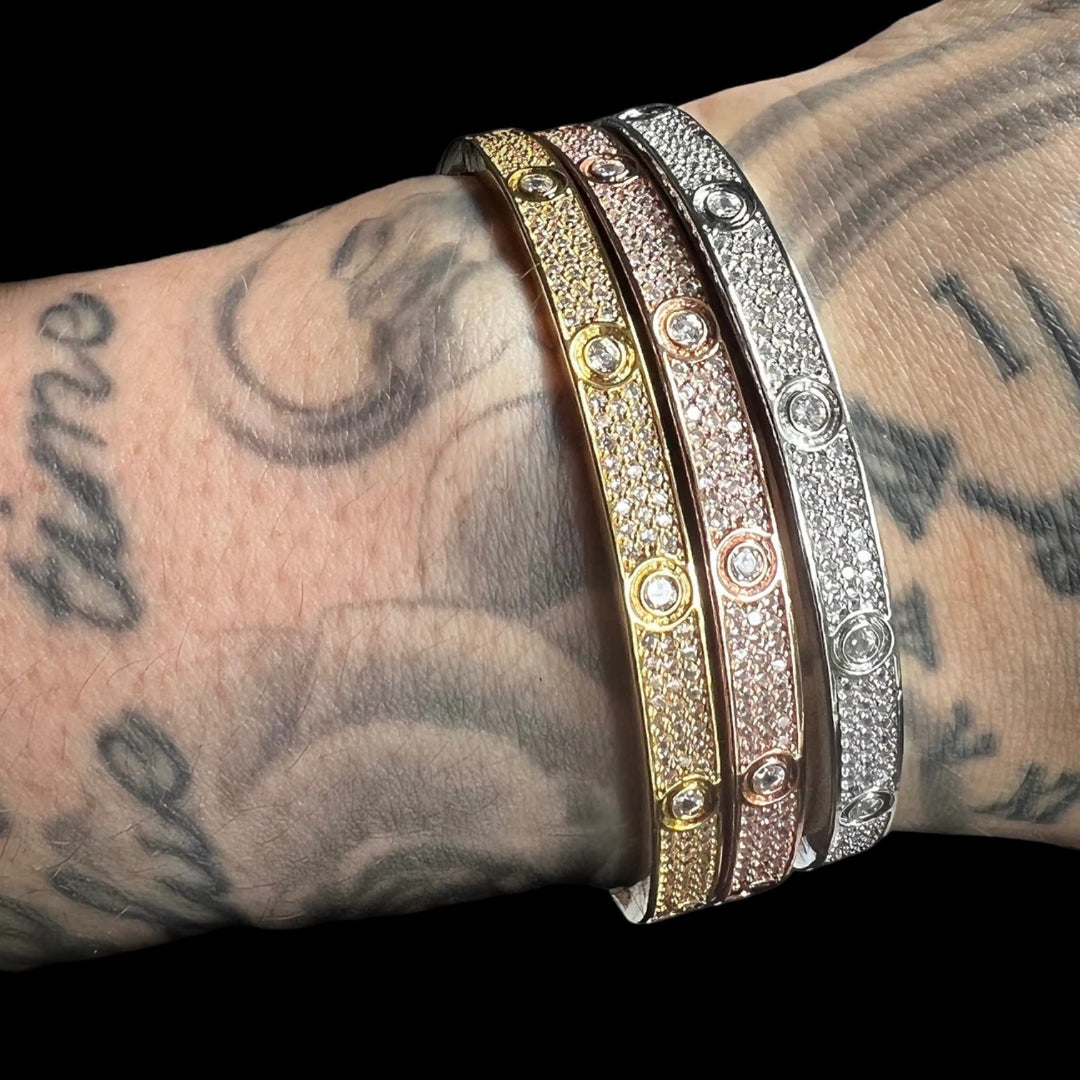 Armreif “Iced Out“