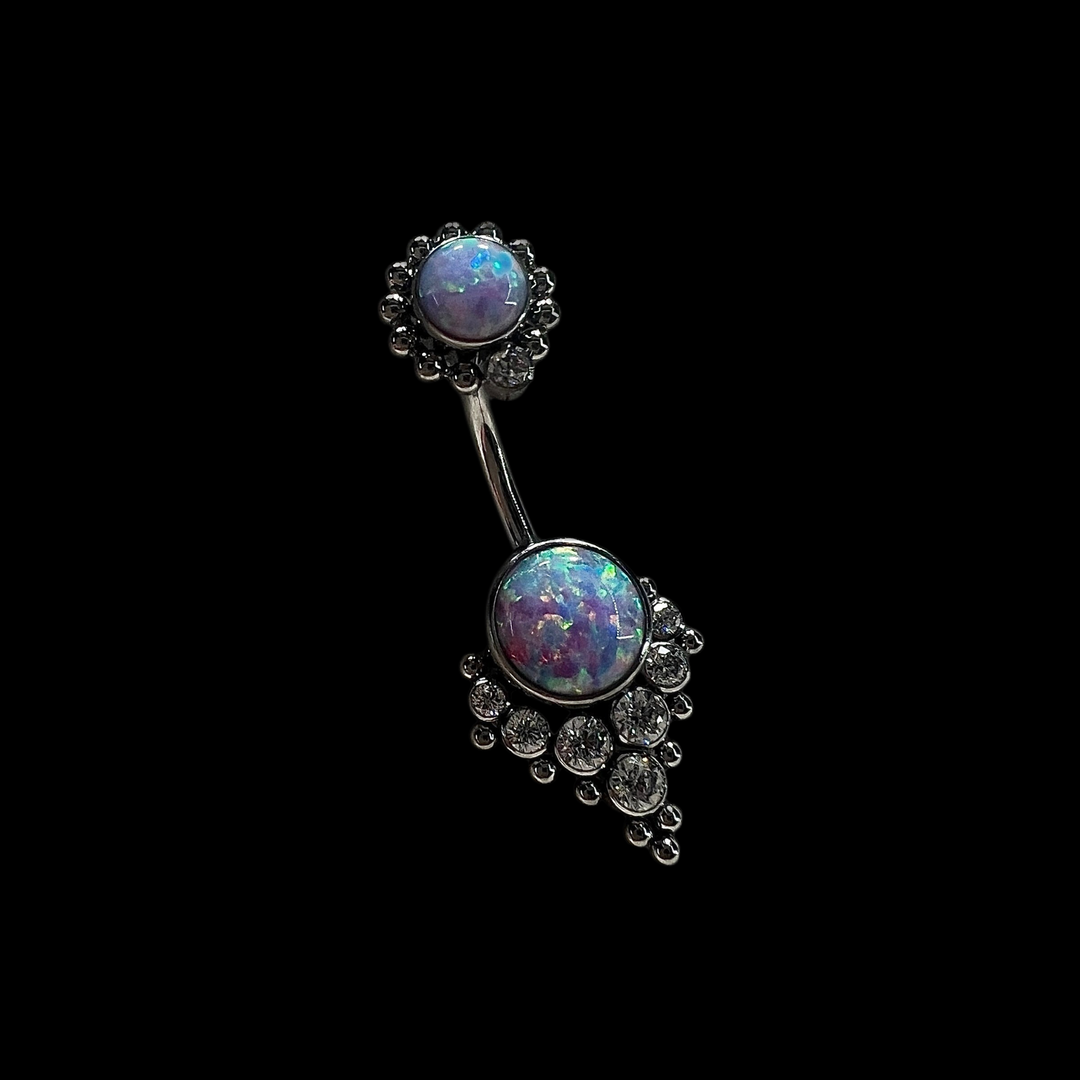 Bauchnabelpiercing "Unicorn"