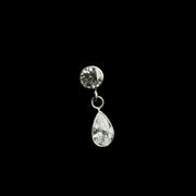 Aufsatz "Teardrop" Swarovski