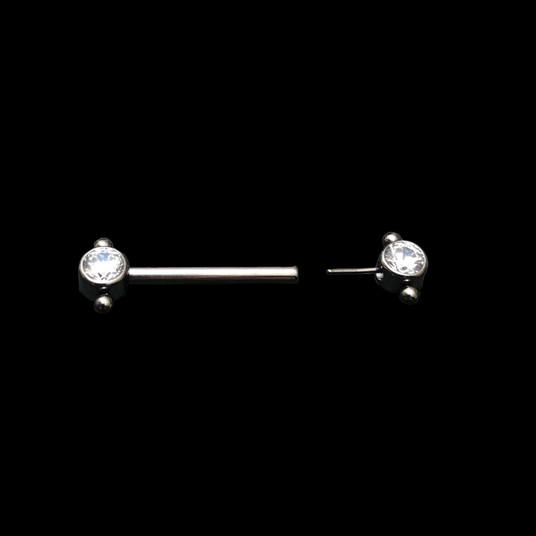 Brustwarzenpiercing "Boho" Gewindelos