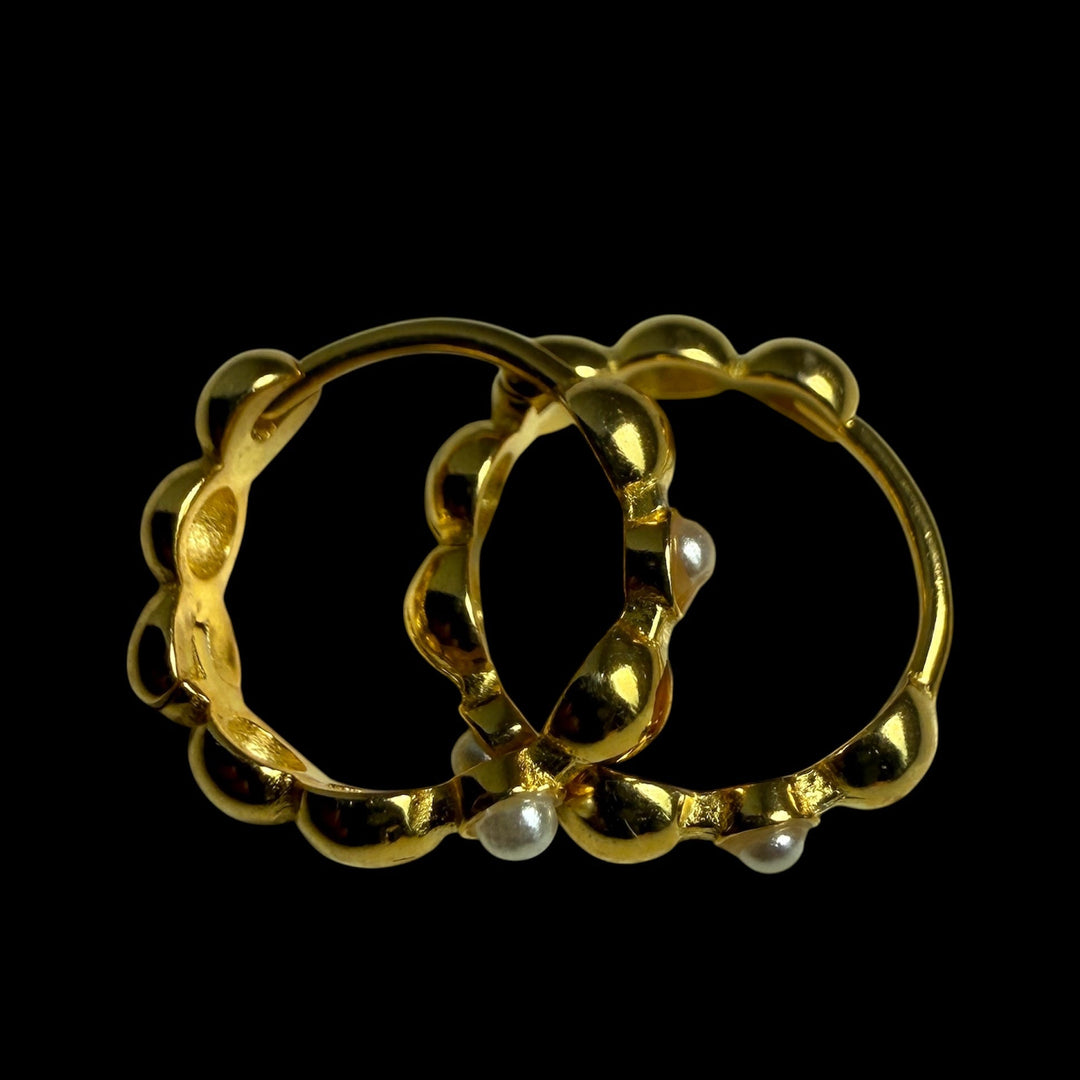 Creolen "Golden Pearl"