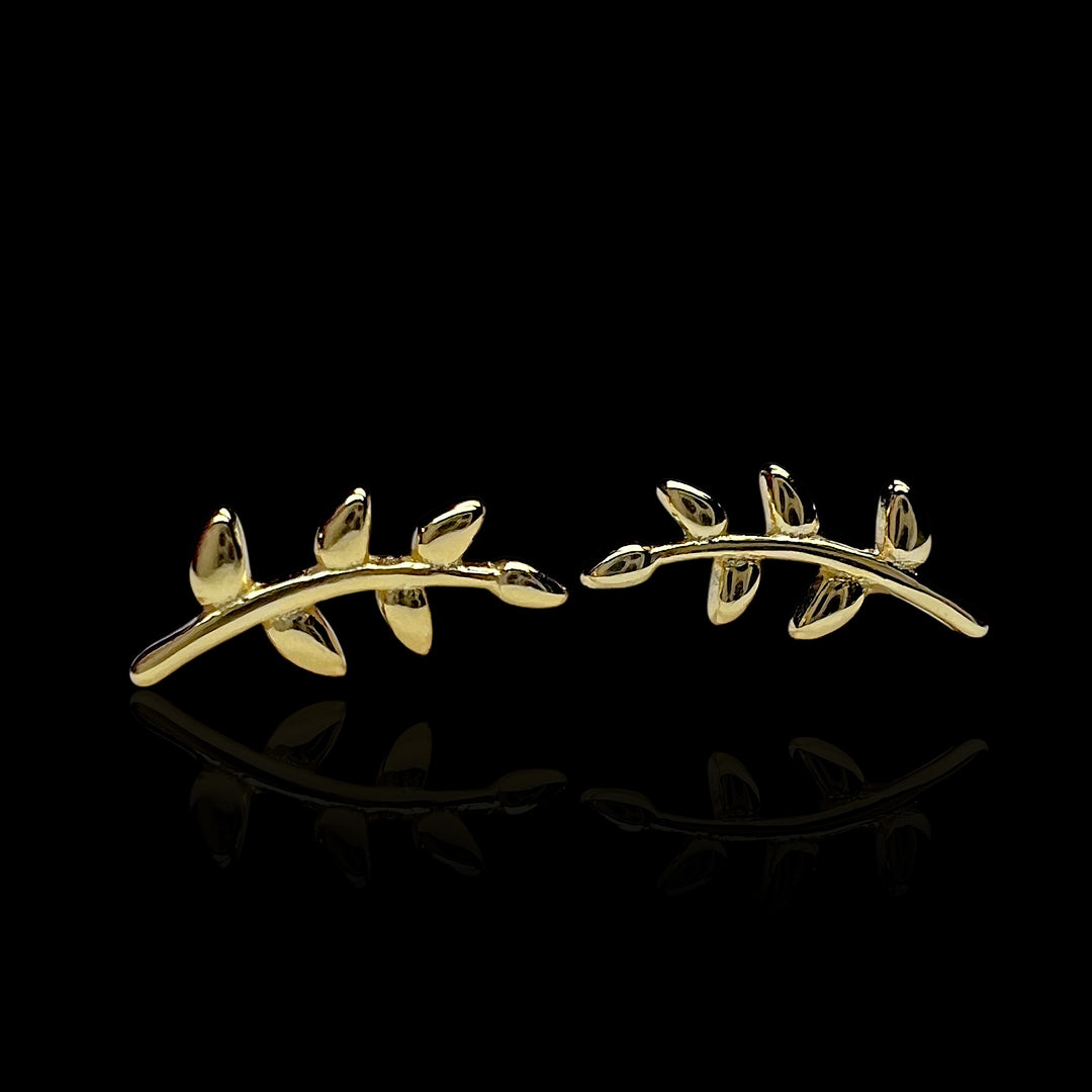 Ohrstecker "Filigree Leaf"