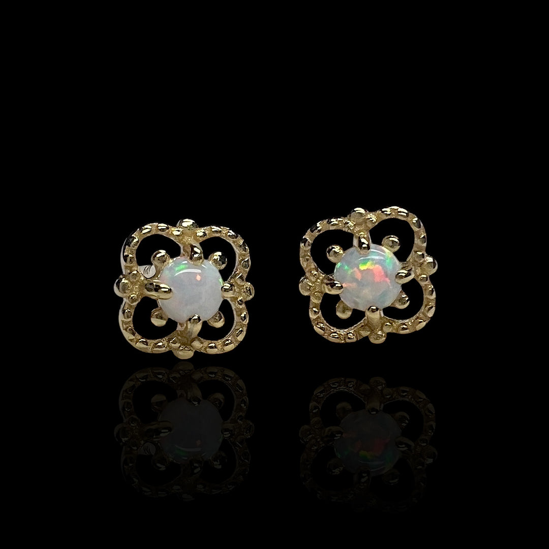 Ohrstecker "Filigree Opal"