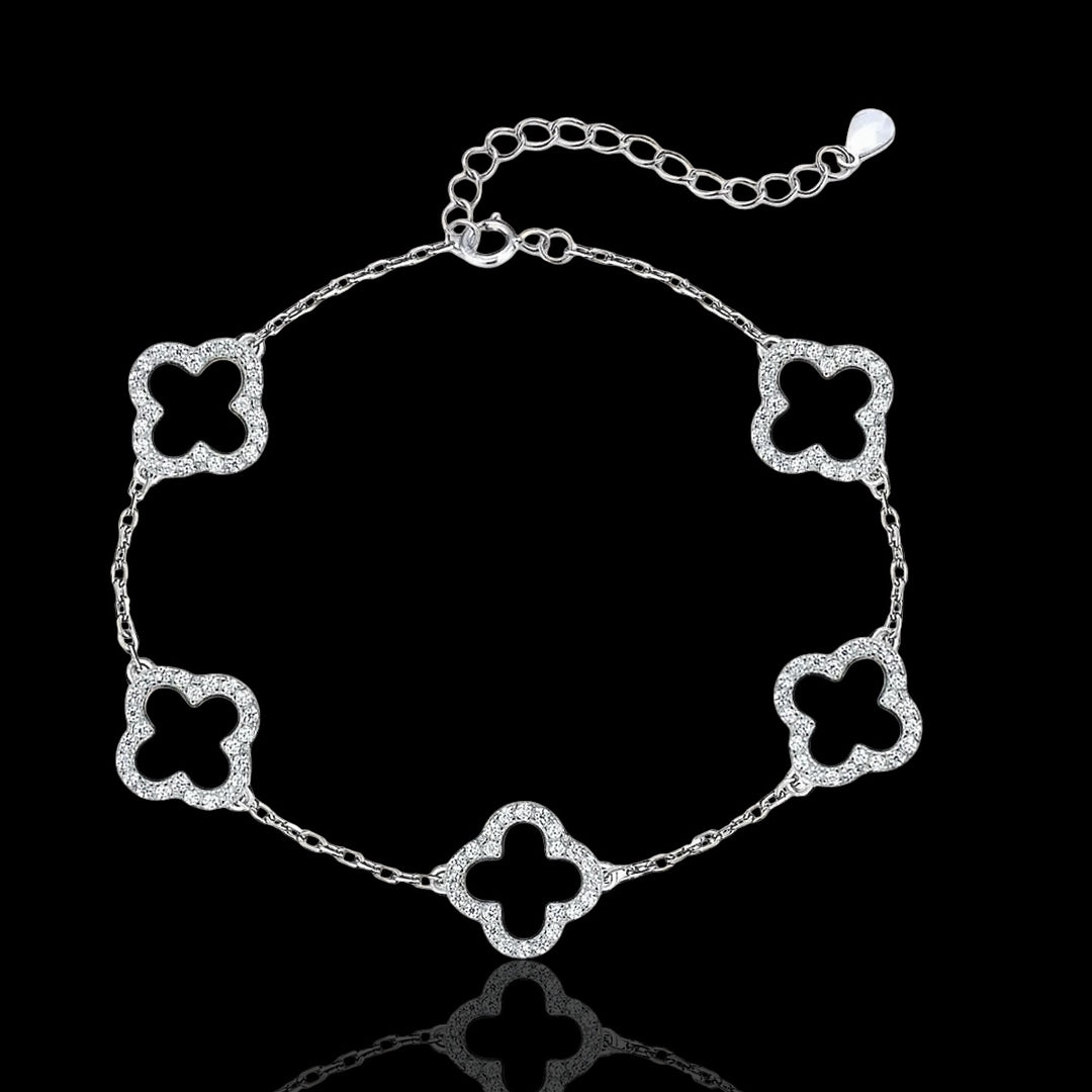 Armband "Trèfle" Silber