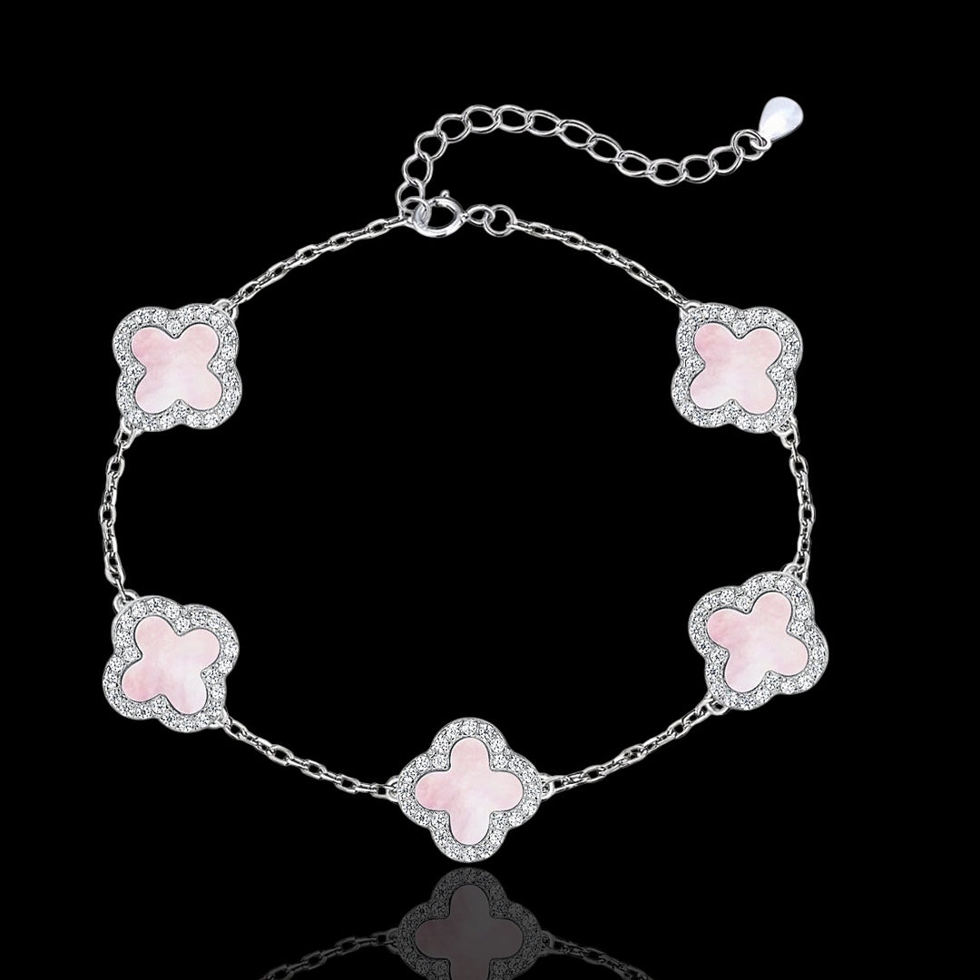 Armband "Trèfle" Silber