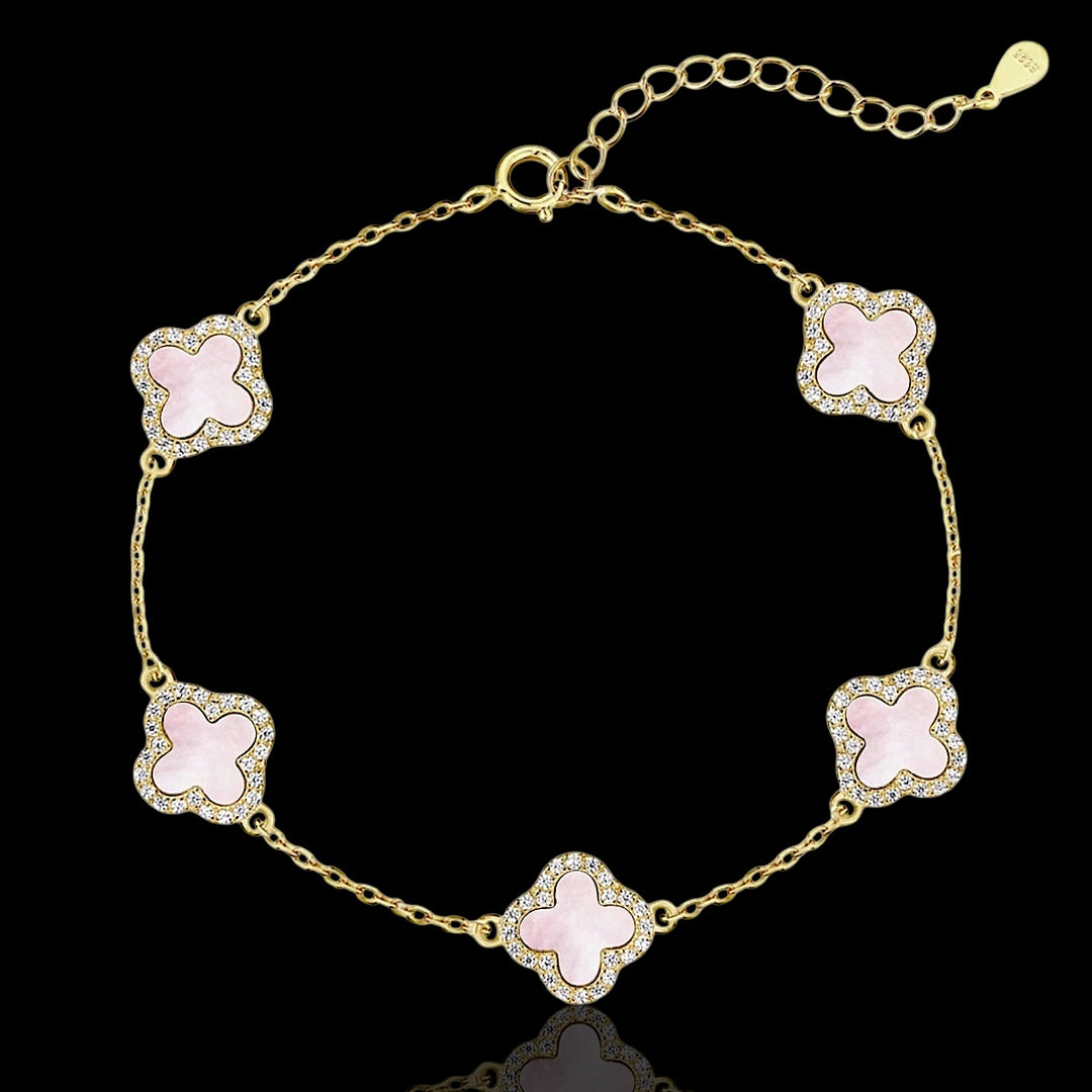 Armband "Trèfle" Gold