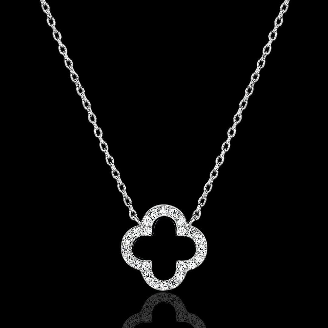 Kette "Trèfle" Silber