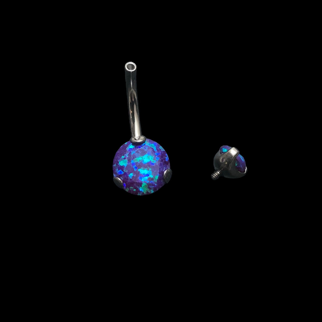 Bauchnabelpiercing "Intensive Opal"