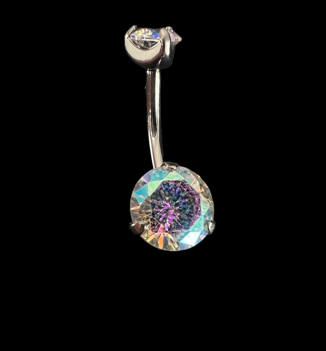 Bauchnabelpiercing “Aurora Borealis"