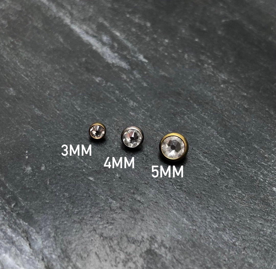 Dermal Anchor Aufsatz "Swarovski"