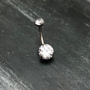 Bauchnabelpiercing "Ice"